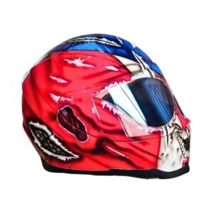 puerto rican flag custom handmade helmet right