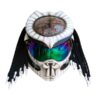 disease predator style custom handmade motorcycle helmet