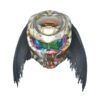 alien predator style custom handmade motorcycle helmet