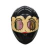 betty boop style custom handmade motorcycle helmet