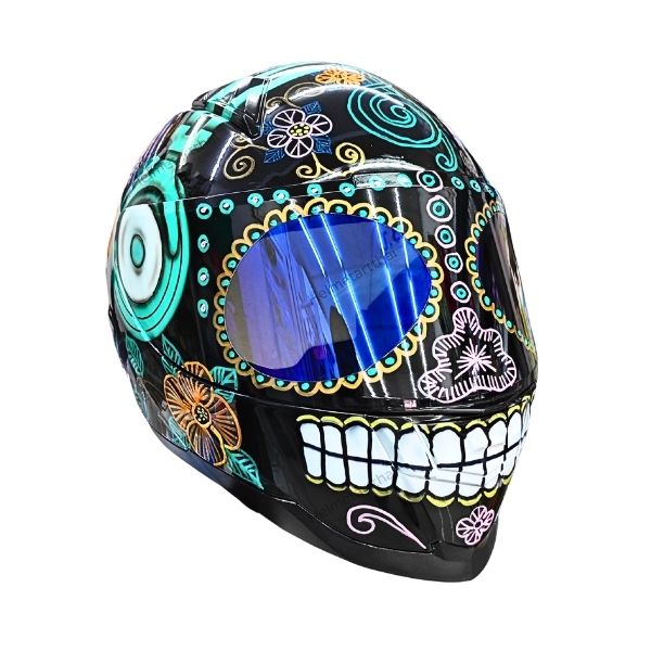 5_Beautiful-flower-helmet g