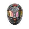 cat style custom handmade motorcycle helmet
