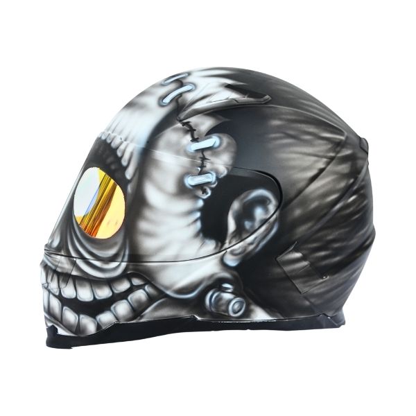 7_Funny-man-helmet c funny man custom handmade motorcycle helmet left side
